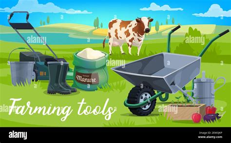 Farmer Tools Clipart Pictures