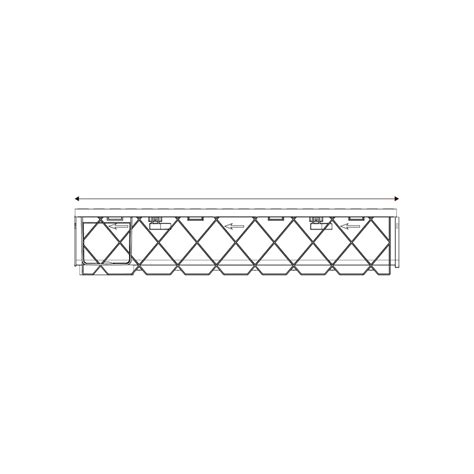 Storm Drain™ Pro 1m With Class B Galvanised Grate Archipro Nz