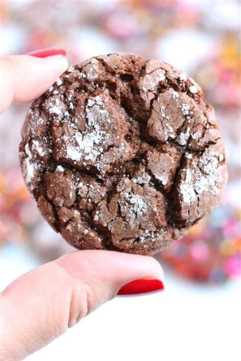 Chocolate Cake Mix Cookies - Mama Loves Food