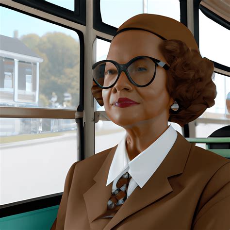 Rosa Parks Bus Ride Creative Fabrica