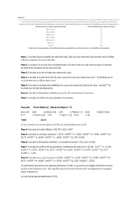 Semana Ejercicio Reto Estad Stica Descriptiva Y Probabilidades