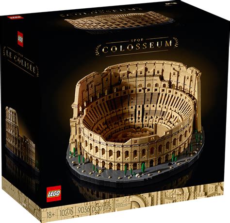 The LEGO Roman Colosseum Is Their Largest Set To Date With 9,036 Pieces