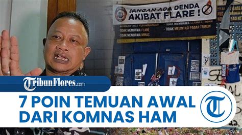 Temuan Komnas Ham Di Tragedi Kanjuruhan Pintu Stadion Terbuka