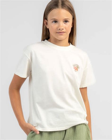 Rip Curl Girls Sunday Swell T Shirt In Bone Fast Shipping And Easy Returns City Beach Australia