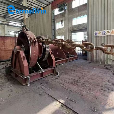 Eternalwin Hydraulic Single Drum Anchor Mooring Winch Electric Windlass Winch For Sale China