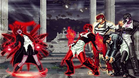 Kof Mugen Orochi Akiha Yagami Vs Iori Yagami Team Youtube