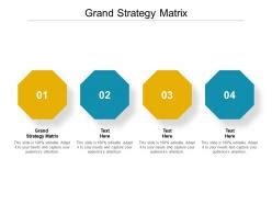 grand strategy matrix powerpoint    slideteam