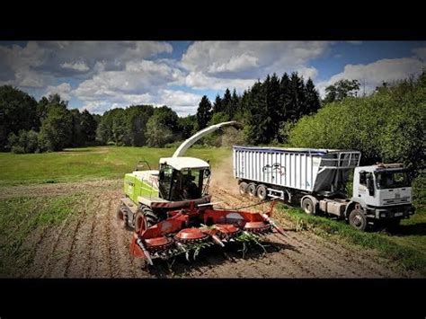 Ensilage Xxl Ch Sur Le Tas De Ma S Un Camion Au Transport