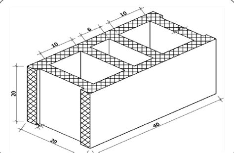 Dimension Details For Hollow Concrete Blocks Produced In The Research