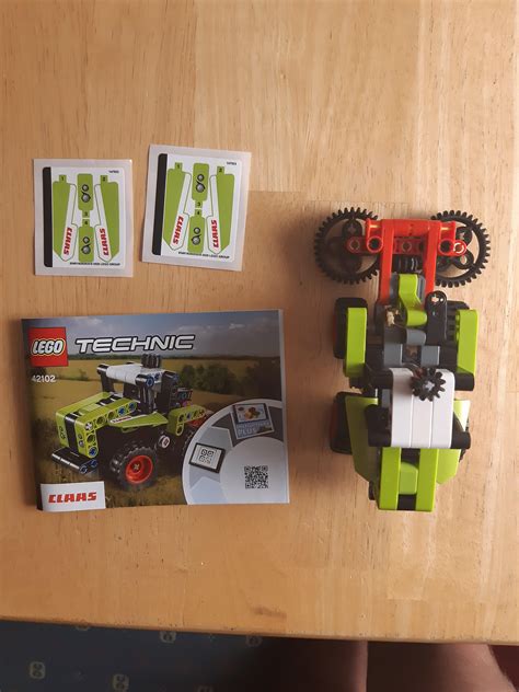 Just bought my LEGO Technic 42102 and found 2 sticker sets inside it ...