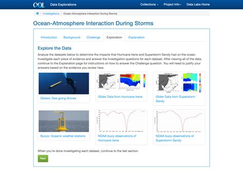 Epe Data Investigations Archive Ooi Ocean Data Labs