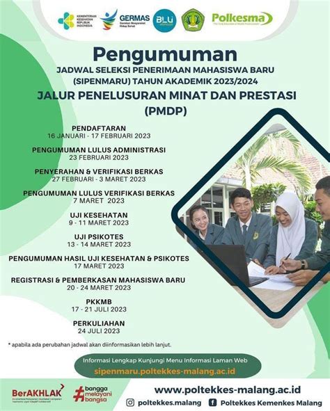 SELEKSI PENERIMAAN MAHASISWA BARU Tahun Akademik 2023 2024