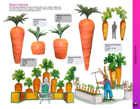 Giant Carrots | Barrango, MFG | Fiberglass Carrot Tops