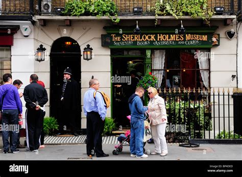 The Sherlock Holmes Museum 221b Baker Street London England Uk