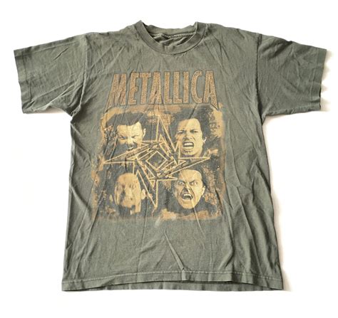 1997 METALLICA POOR TOURING Me Distressed Single Stitch Vintage T Shirt