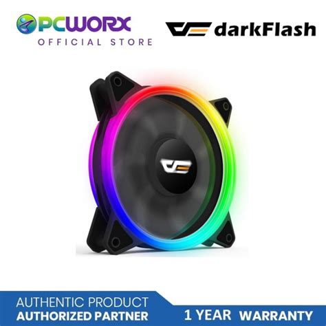 Darkflash DR12 PRO Single 120mm Addressable RGB LED Case Fan Cooling