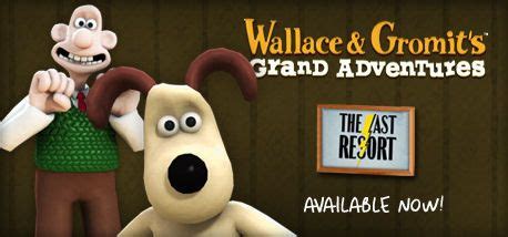 Wallace Gromit In The Last Resort Cover Or Packaging Material MobyGames