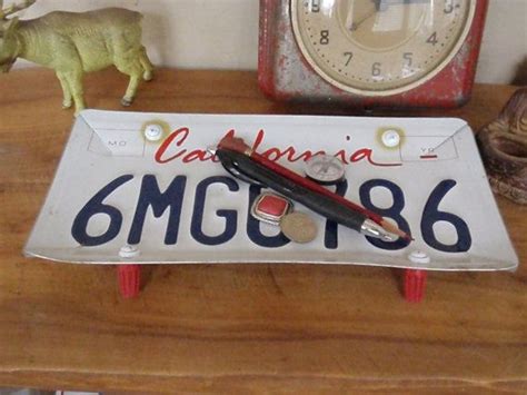 California Lipstick License Plate Tray Etsy License Plate Plates