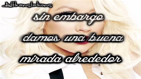 Christina Aguilera We remain Traduccion en español YouTube