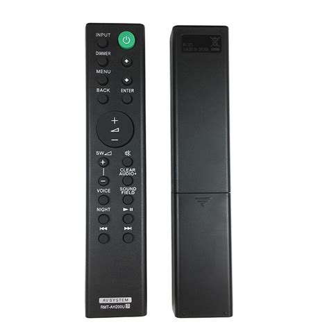 Replaced Remote Control Fit For Sony Rmt Ah U So Grandado