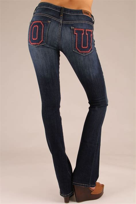 Oklahoma The University Bootcut In Deep Indigo Ocj Apparel Boot Cut