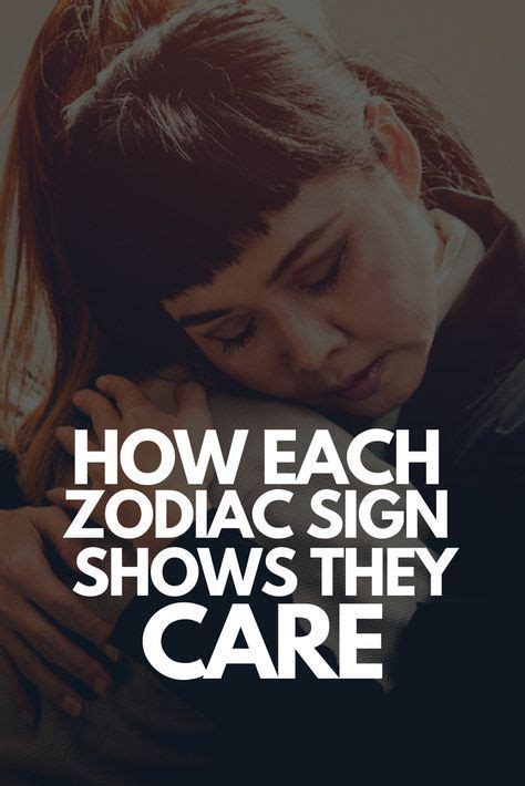 How Each Zodiac Sign Shows They Care Astroligion Zodiac Signs