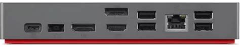 Universal Dockstation Lenovo Thinkpad G2 Usb C Multipuertos Meses Sin