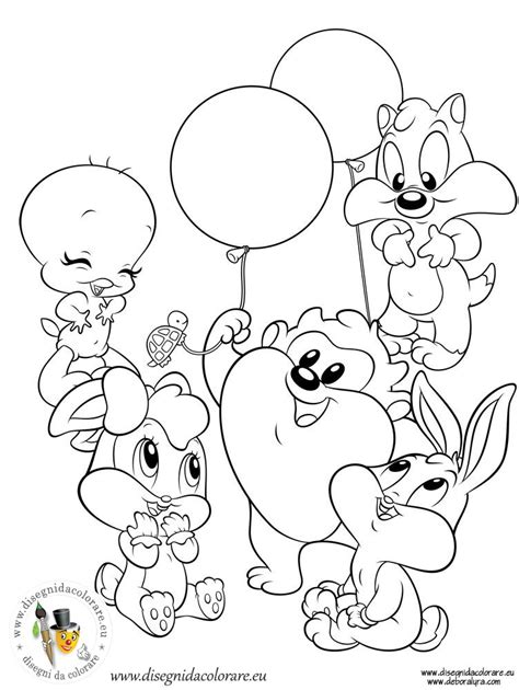 Baby Taz Coloring Pages