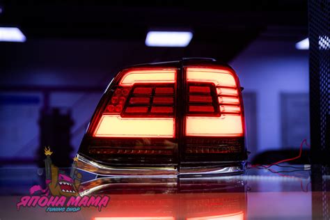 Купить Задние диодные фонари стиль 16+ для Toyota Land Cruiser 200 2008 ...
