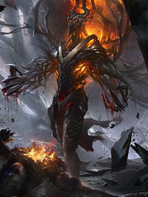 Pin By Edson4 On Demons Dark Fantasy Art Fantasy Monster Fantasy