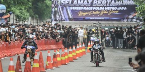 Ada Street Race Polda Metro Begini Rekayasa Lalu Lintas Sekitar