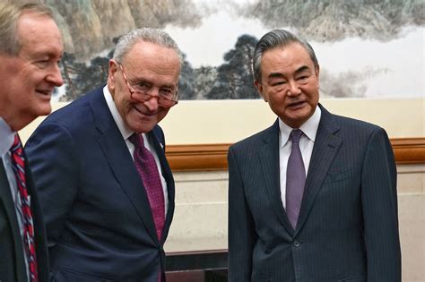 Us Senate Majority Leader Schumer Meets Xi And Welcomes Stronger