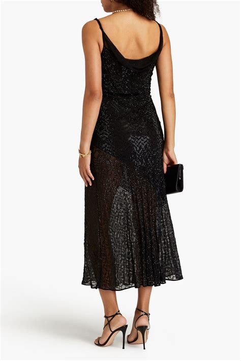 Missoni Crystal Embellished Silk Midi Dress The Outnet