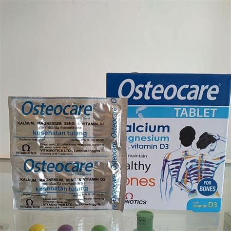 Jual Osteocare Tablet Tablet Kalsium Tablet Vitamin D Tablet Kesehatan