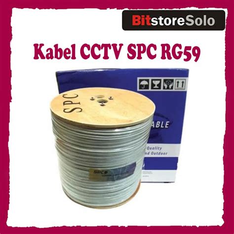 Jual Kabel Coaxial CCTV SPC RG59 300 Meter 300M Shopee Indonesia