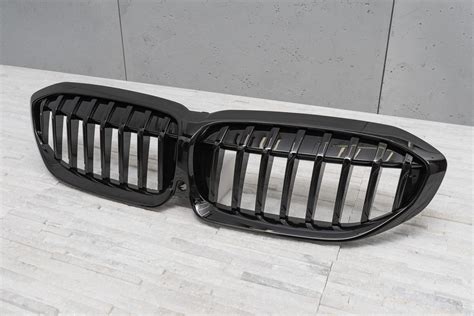 BMW SERIA 3 G20 G21 2018 GRILL NERKI M PAKIET ATRAPA Z KAMERĄ