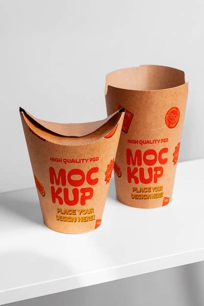 Premium Psd Take Away Food Packaging Mockup