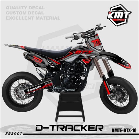 Jual Decal Dtracker 150 Supermoto Full Body Decal Klx Dtracker 150 Full