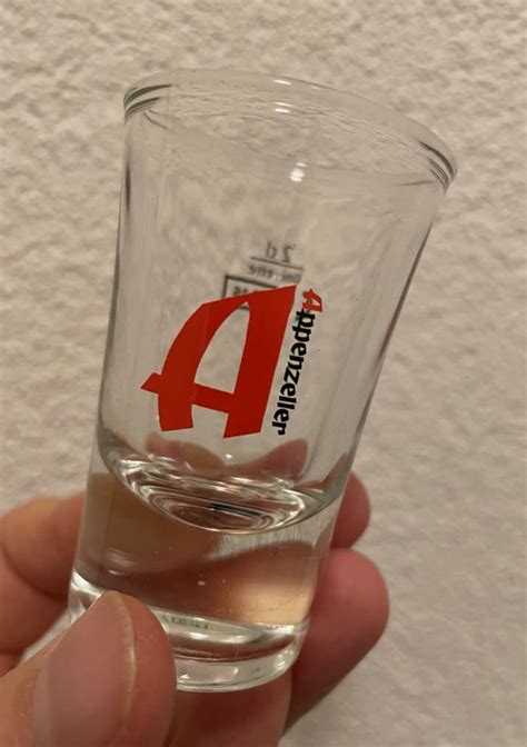 4er Set APPENZELLER Shot Gläser 2 cl Kaufen auf Ricardo