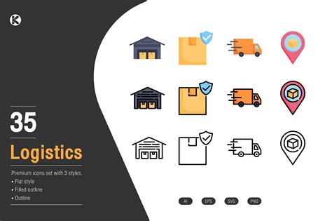 Logistics Icons