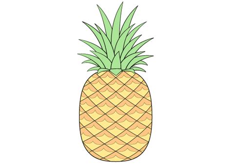 Comment Dessiner Un Ananas Fuveau