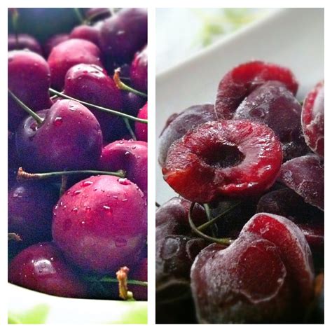 QlinArt: Frozen Cherries Are Cool Summer Treats