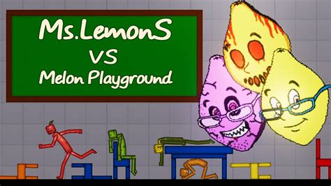 Mslemons Vs Melon Playground Ms Lemons People Playground Youtube