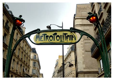 Iconic Signage Art Nouveau On The Paris Metro IQ Branding Solutions