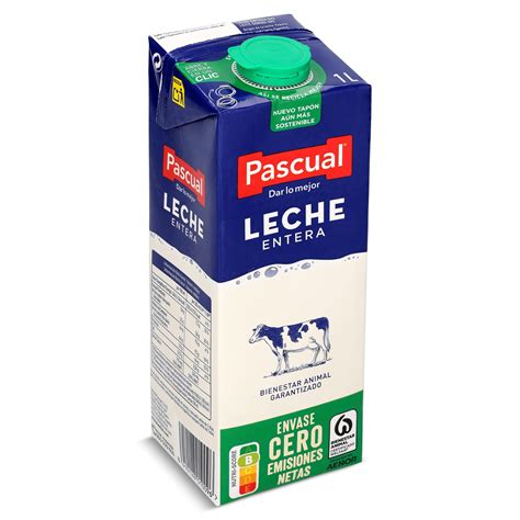 Leche Entera Pascual Brik 1 L Supermercados DIA