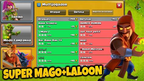 COMO ATACAR DE SUPER MAGO NO BLIMP LALOON YouTube