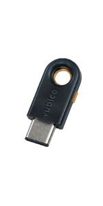 Yubico YubiKey 5C USB C Two Factor Authentication Security Key