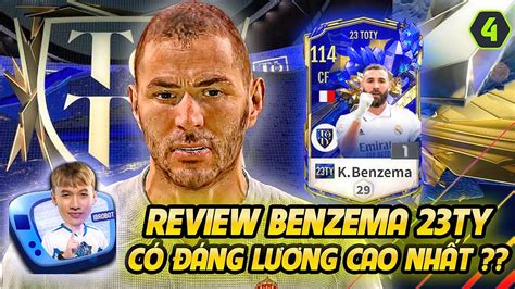 REVIEW BENZEMA 23 TOTY CÓ ĐÁNG MỨC LƯƠNG CAO NHẤT IBROBOT YouTube