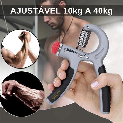 Hand Grip De Mola Ajust Vel Kg A Kg Premium Flexor De Punho