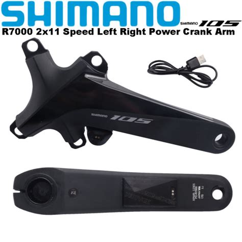 Shimano 105 R7000 Left Right Crank Arm With Xcadey X Power Meter Crank Road Bike 165mm 170mm 172